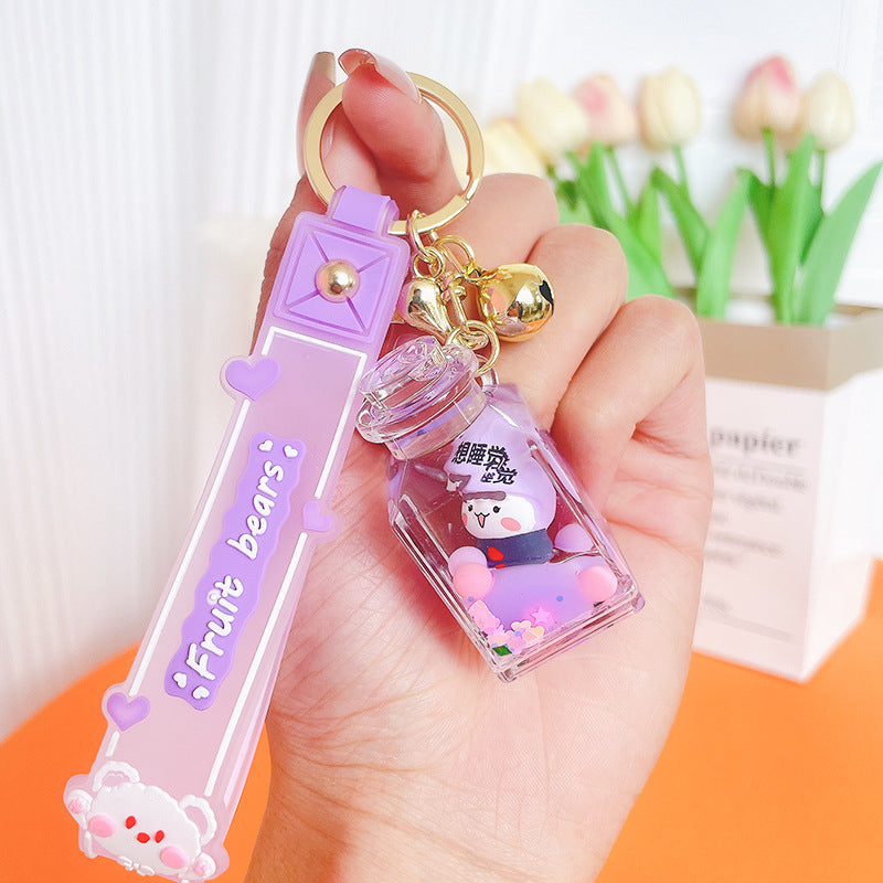 Wholesale Bear Figure Acrylic Keychains